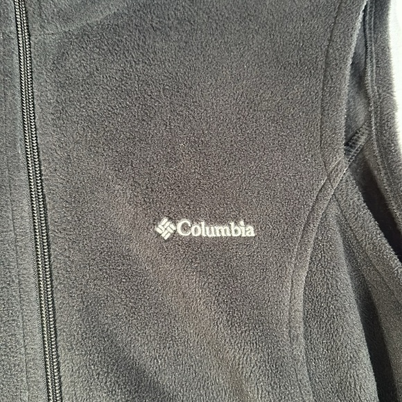 Columbia Benton Springs Black Fleece Vest - Picture 4 of 7